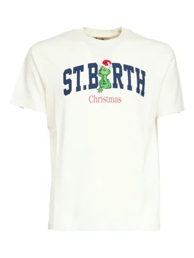 Mc2 Saint Barth Arnott Graphic-print T-shirt In White