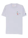 Mc2 Saint Barth Arnott Graphic T-shirt In Gray
