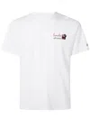 Mc2 Saint Barth Embroidered-design T-shirt In White