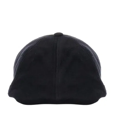 Mc2 Saint Barth Logo Embroidered Hat In Black