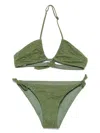 Mc2 Saint Barth Aryanna Bikini Set In Green