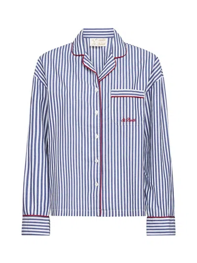 Mc2 Saint Barth Astra Shirt In Blue