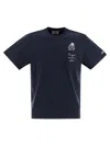 Mc2 Saint Barth T-shirt With Chest Print
