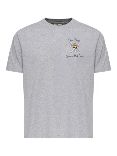 MC2 SAINT BARTH AUSTIN EMBROIDERED COTTON T-SHIRT