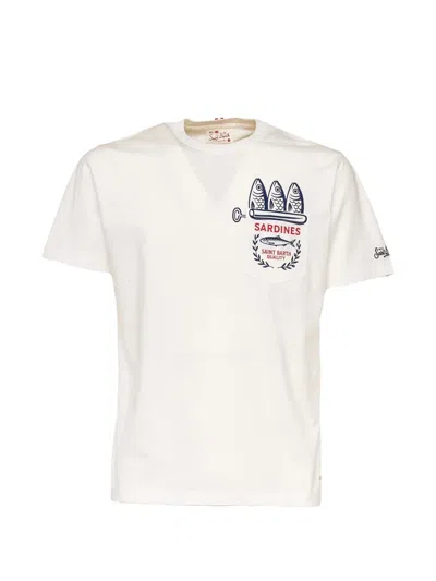 Mc2 Saint Barth Austin Graphic-print T-shirt In White