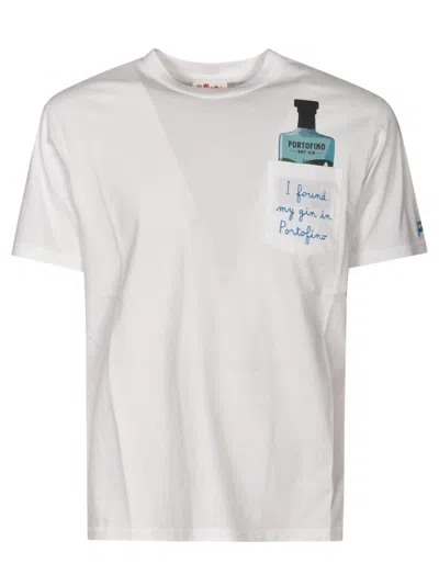 Mc2 Saint Barth Austin T-shirt In White