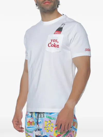 Mc2 Saint Barth Austin T-shirt In White