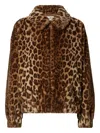 Mc2 Saint Barth Aveline Animal-pattern Jacket In Multi