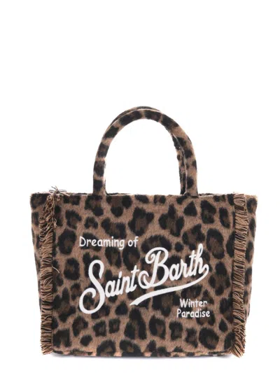 Mc2 Saint Barth Bags In Animal Print