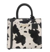 Mc2 Saint Barth Animal-print Tote Bag In Black