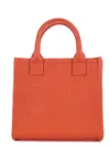 Mc2 Saint Barth Hammered Leather Shopping In Orange