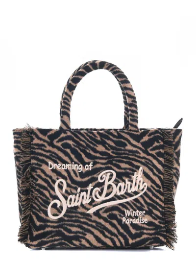 Mc2 Saint Barth Bags In Animal Print