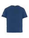 Mc2 Saint Barth Ball-motif Short-sleeve T-shirt In Blue
