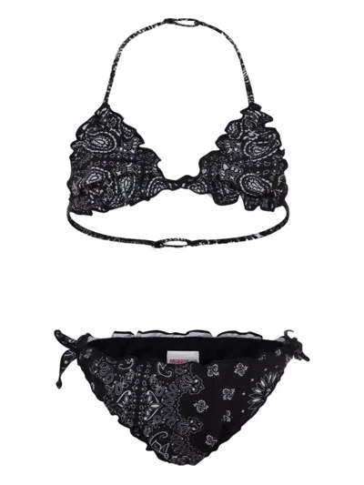 Mc2 Saint Barth Kids' Bandana-print Bikini