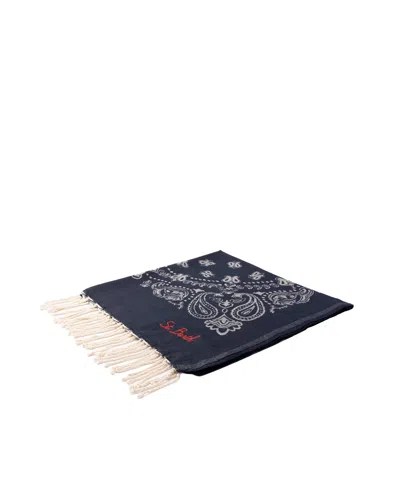 Mc2 Saint Barth Bandana-patterned Cotton Fouta Scarf In Multi