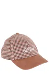 Mc2 Saint Barth Baseball Hat In Brown