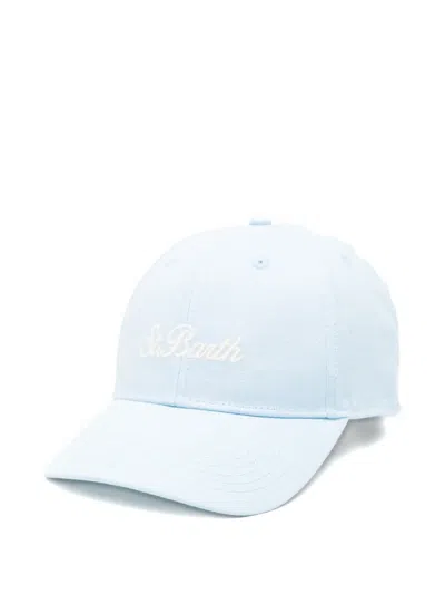 Mc2 Saint Barth Baseball N Embroidered Baseball Cap In Blue