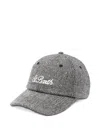 Mc2 Saint Barth Logo-embroidered Baseball Cap In Gray