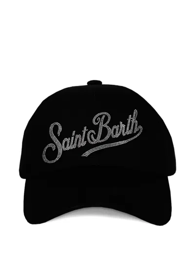 Mc2 Saint Barth Baseballn Black Baseball Cap