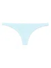 Mc2 Saint Barth Light Blue Basic Bikini Bottoms In Blue