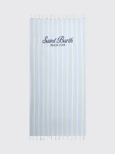 Mc2 Saint Barth Beach Towel Woman In Blue