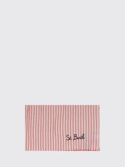 Mc2 Saint Barth Beach Towel Woman In Red