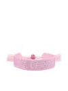 Mc2 Saint Barth Beaded-tassel Bracelet In Pink