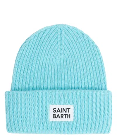 Mc2 Saint Barth Beanie In Lightblue
