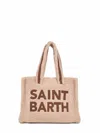 Mc2 Saint Barth Logo-lettering Teddy Tote Bag