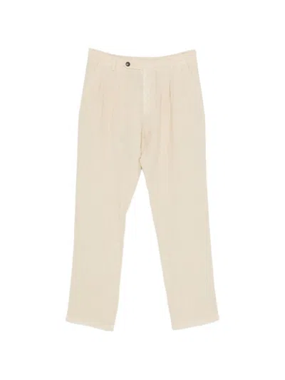 Mc2 Saint Barth Beige Regular Trousers In Neutral