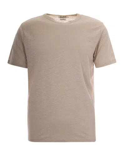 MC2 SAINT BARTH BEIGE SOLID T-SHIRT