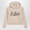 Mc2 Saint Barth Mindy Hoddie In Neutral