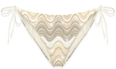 Mc2 Saint Barth Beige Wave Pattern Underwear