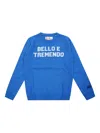 Mc2 Saint Barth Bello E Tremendo Sweater In Blue