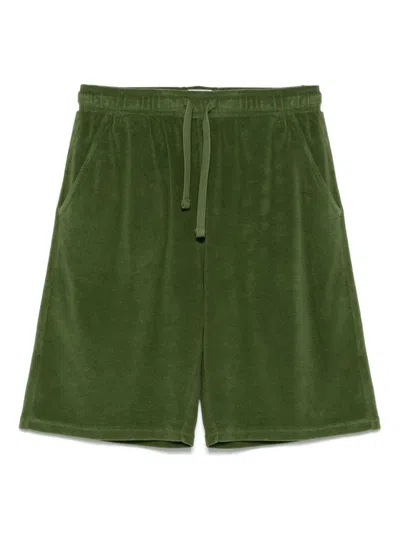 Mc2 Saint Barth Randle Sponge Shorts In Green