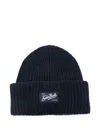 Mc2 Saint Barth Berry Jr. Beanie Hat In Black