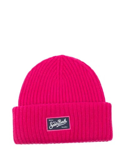 Mc2 Saint Barth Berry Jr. Beanie Hat In Pink