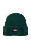 Mc2 Saint Barth "berry" Knitted Hat Accessories In Green