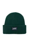 Mc2 Saint Barth "berry" Knitted Hat Accessories In Green