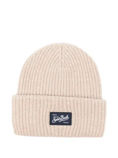 Mc2 Saint Barth "berry W" Beanie In Black