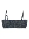 Mc2 Saint Barth Athena Bikini Top In Multi