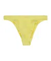 Mc2 Saint Barth Brazilian Bikini Bottoms In Yellow