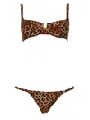 Mc2 Saint Barth Bikini "perlamir" Balconette In Brown