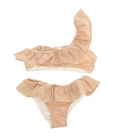 Mc2 Saint Barth Bikini Set In Brown