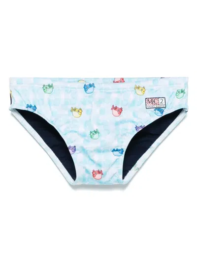 Mc2 Saint Barth Billy Swim Trunks In Blue