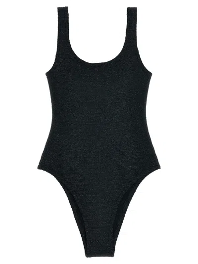 MC2 SAINT BARTH BLACK LORA ONE-PIECE SWIMSUIT