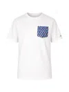 Mc2 Saint Barth Blanche T-shirt Mit Tasche In White
