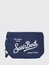 Mc2 Saint Barth Mini Bag  Woman Color Navy In White