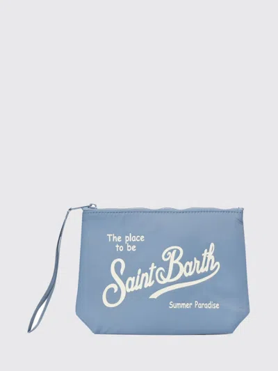 Mc2 Saint Barth Mini Bag  Woman Color Gnawed Blue