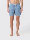 Mc2 Saint Barth Checked Swimsuit In Animal Print